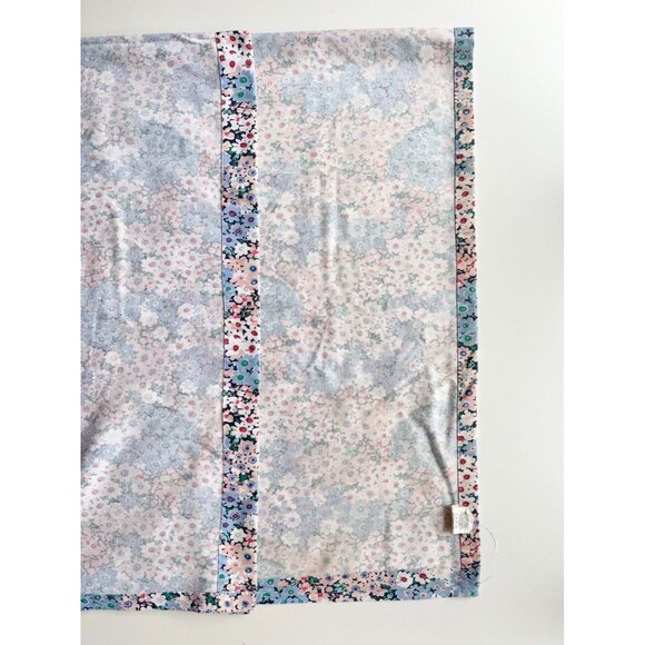 KATE SPADE Daisy Garden Floral Print Cotton Poly Twill Shower Curtain - Picture 6 of 11